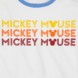Mickey Mouse Icon Retro Ringer T-Shirt for Adults