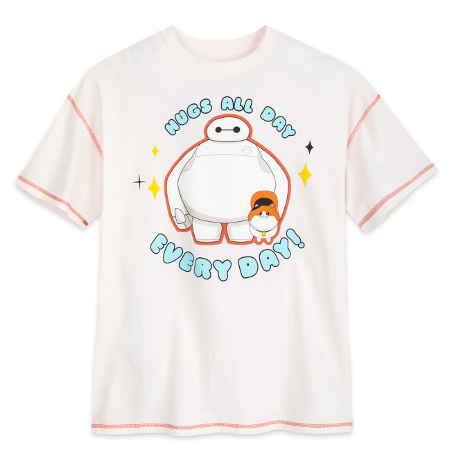 Baymax and Mochi Fashion T-Shirt for Adults – Big Hero 6