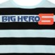 Baymax Striped T-Shirt for Adults – Big Hero 6