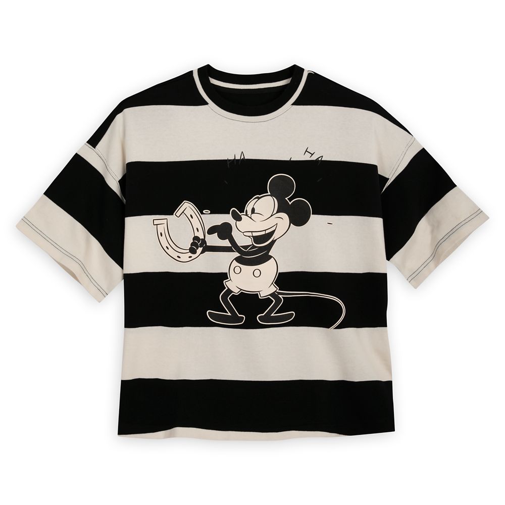 Mickey Mouse Oversize Fashion T-Shirt for Adults – Plane Crazy now out for purchase