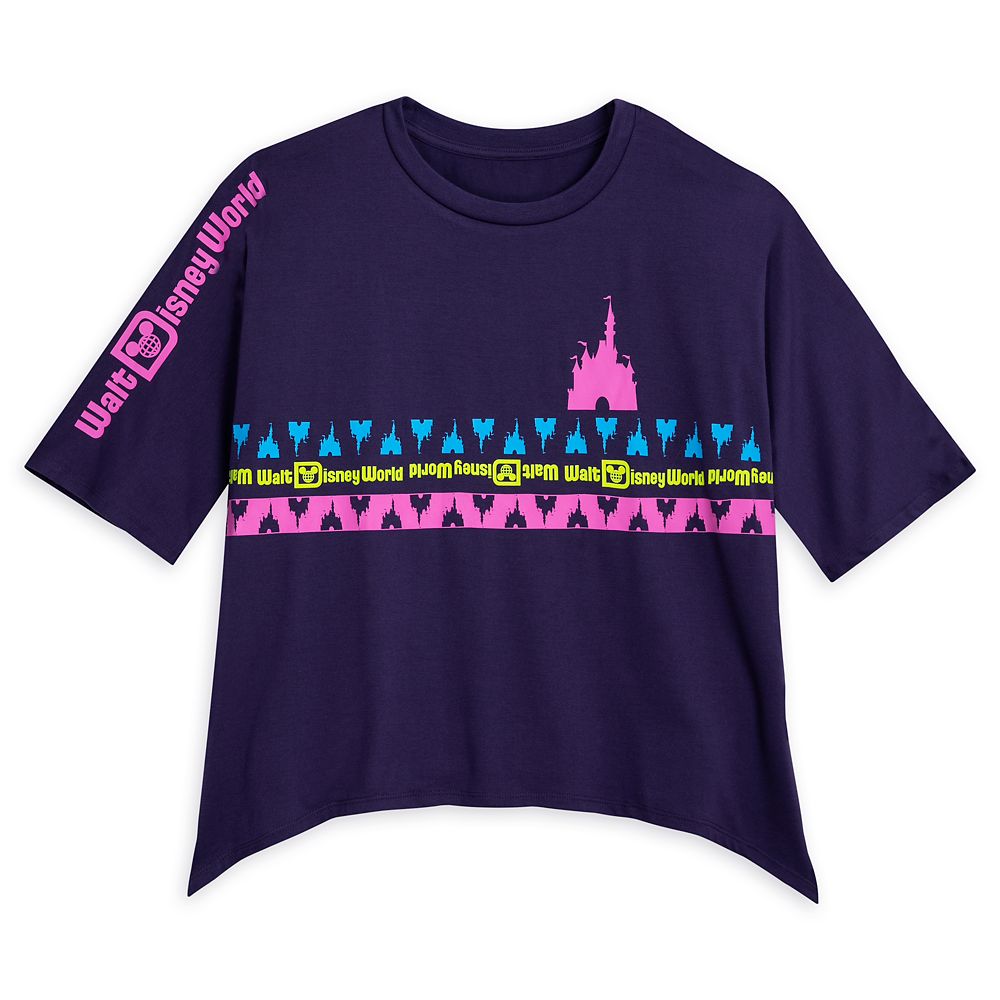 Walt Disney World Logo T-Shirt for Women – Cinderella Castle – Purchase Online Now