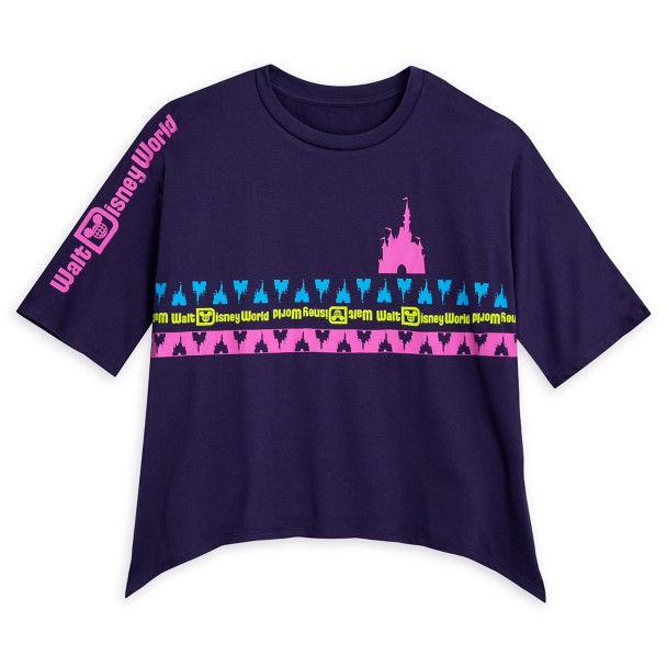 Disney Adult T-Shirt - Walt Disney World Characters with Castle