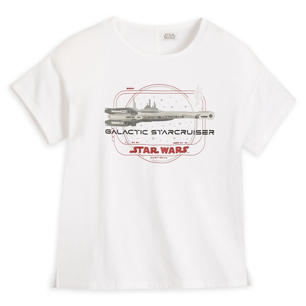 Star Wars: Galactic Starcruiser Logo T-Shirt for Women Official shopDisney