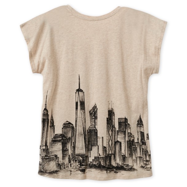 Minnie Mouse New York City Skyline T-Shirt for Women