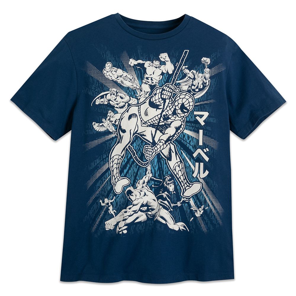 Spider-Man and Avengers T-Shirt for Adults now available