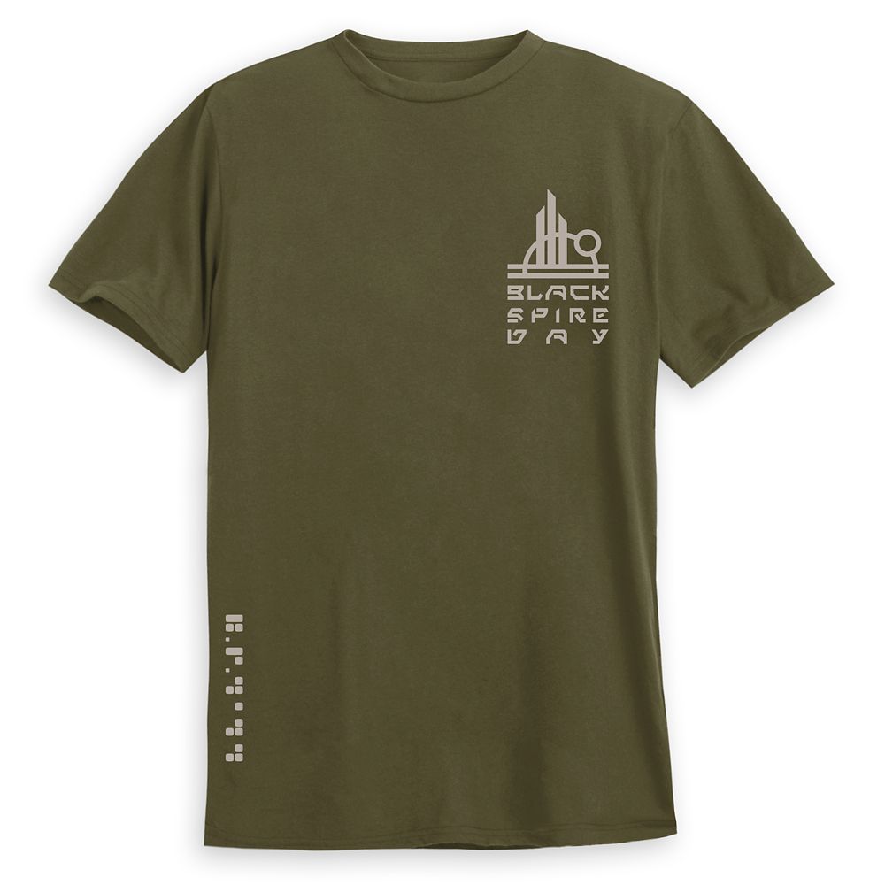Star Wars: Galaxy’s Edge Black Spire Day T-Shirt for Adults now available