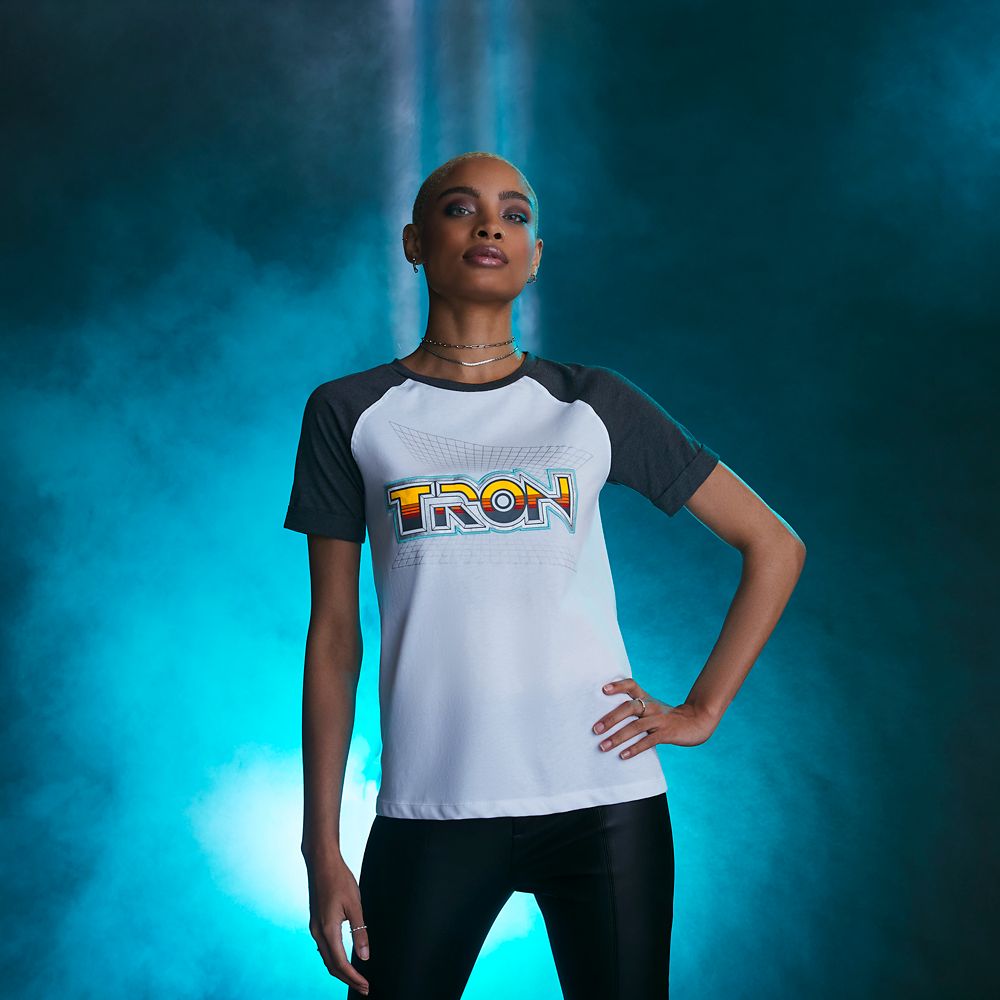 Tron 40th Anniversary Raglan T-Shirt for Women