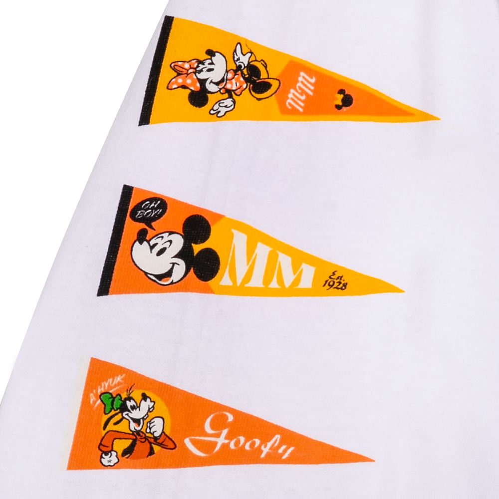 Disneyland Pennant Flag Long Sleeve T-Shirt for Adults &ndash; Disneyland 2023