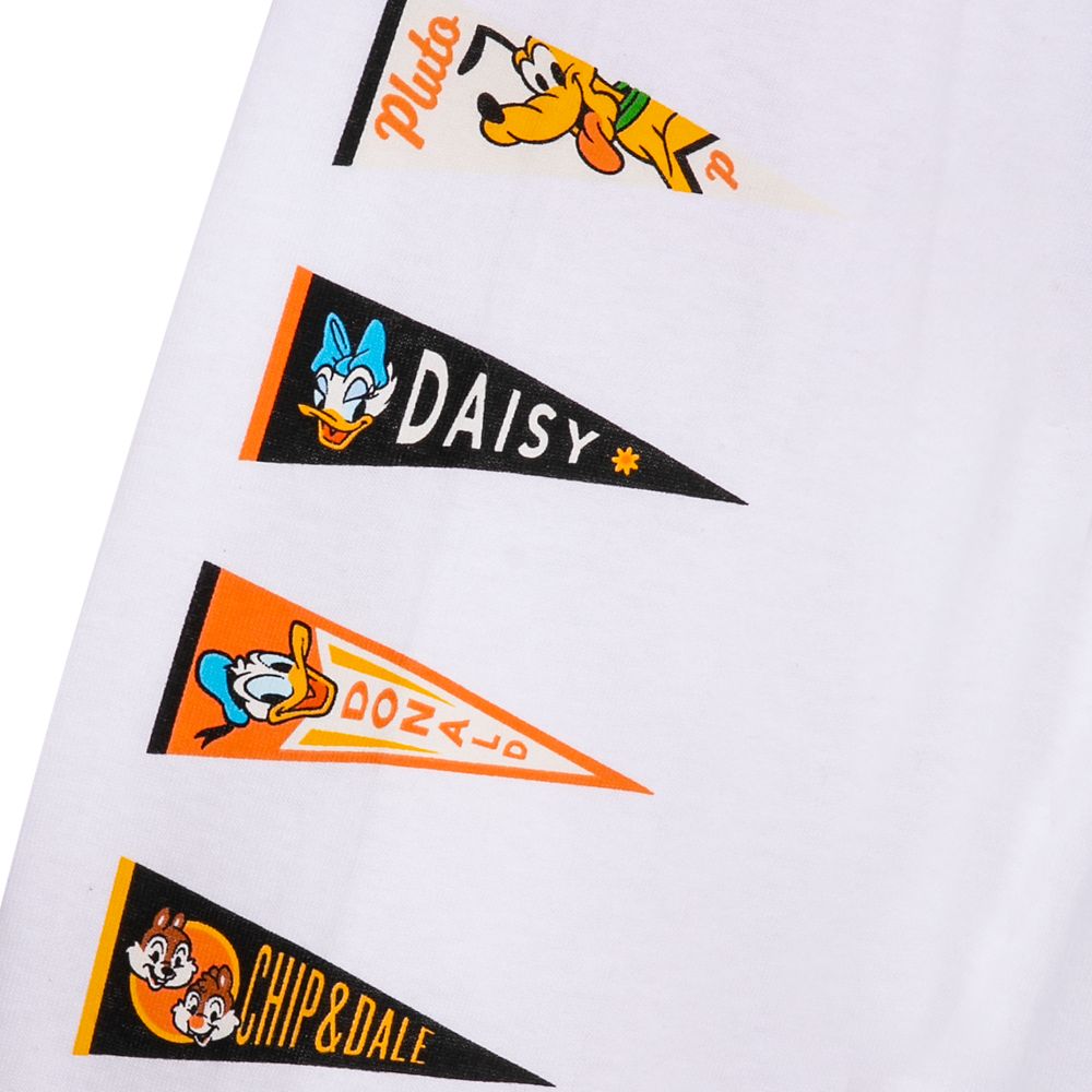 Disneyland Pennant Flag Long Sleeve T-Shirt for Adults &ndash; Disneyland 2023