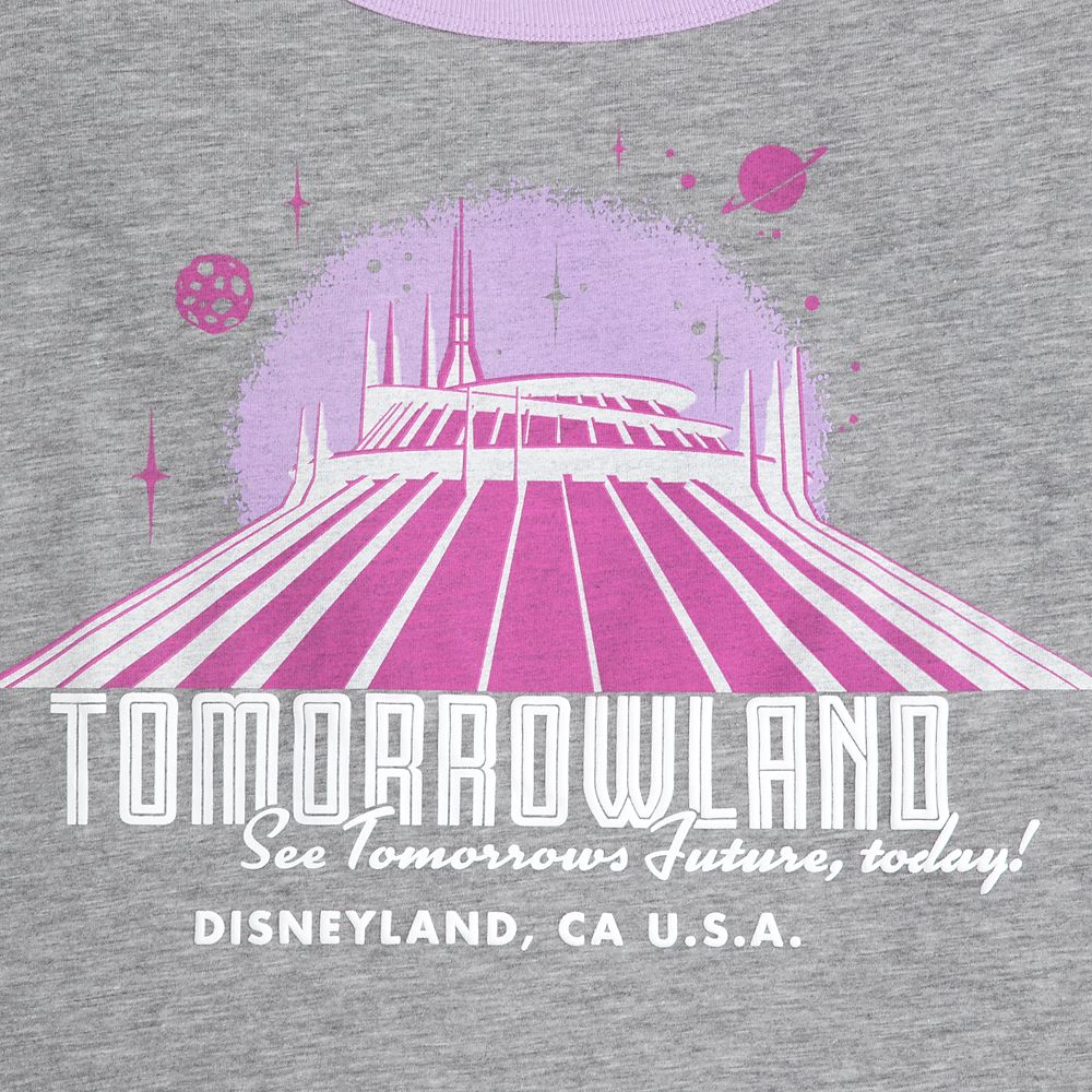 Space Mountain Ringer T-Shirt for Adults – Tomorrowland