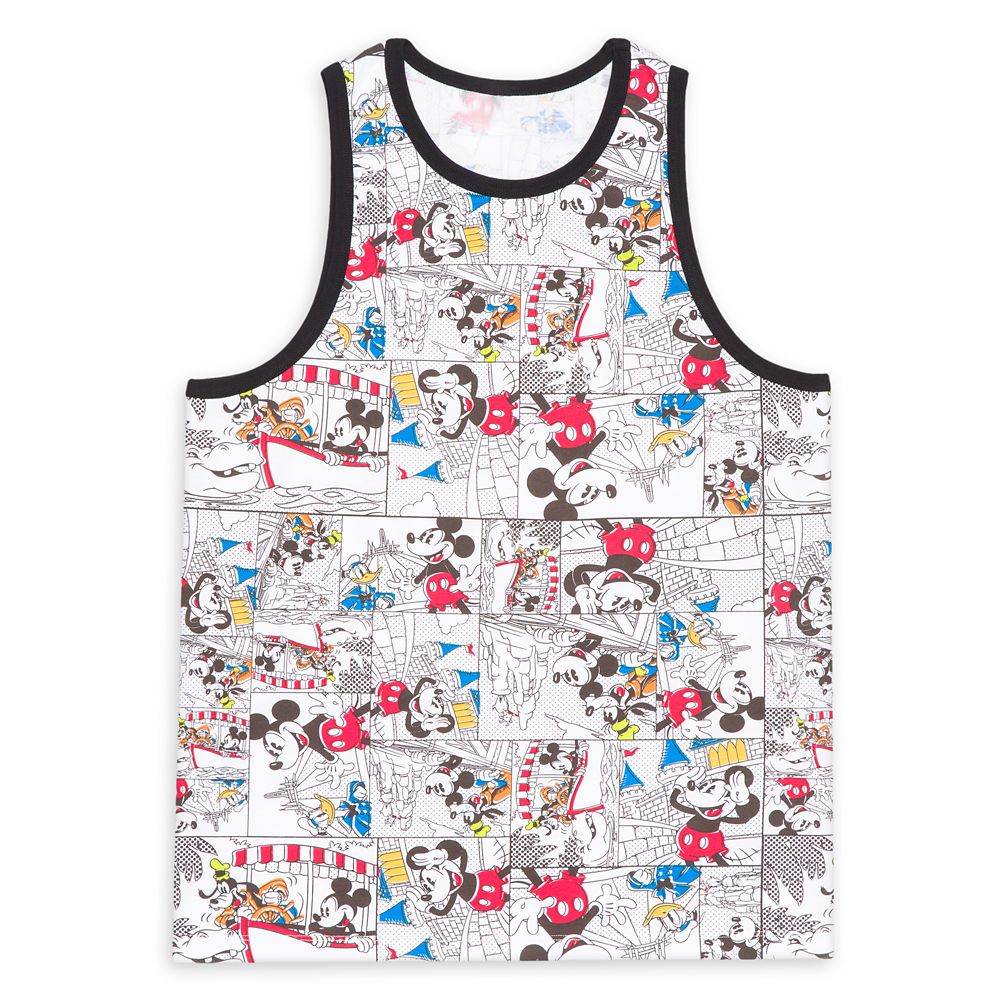 Mickey Mouse and Friends Comic Strip Tank Top for Adults