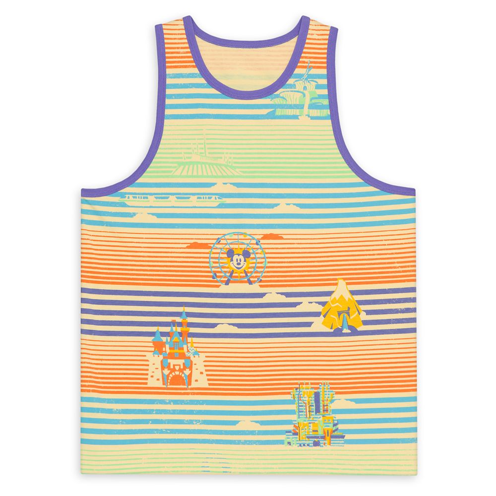 Disneyland Striped Tank Top for Adults