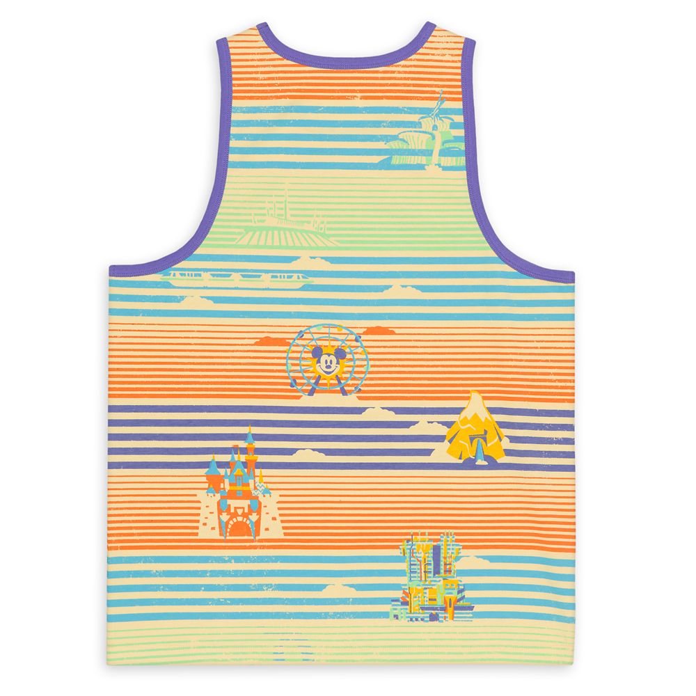 Disneyland Striped Tank Top for Adults