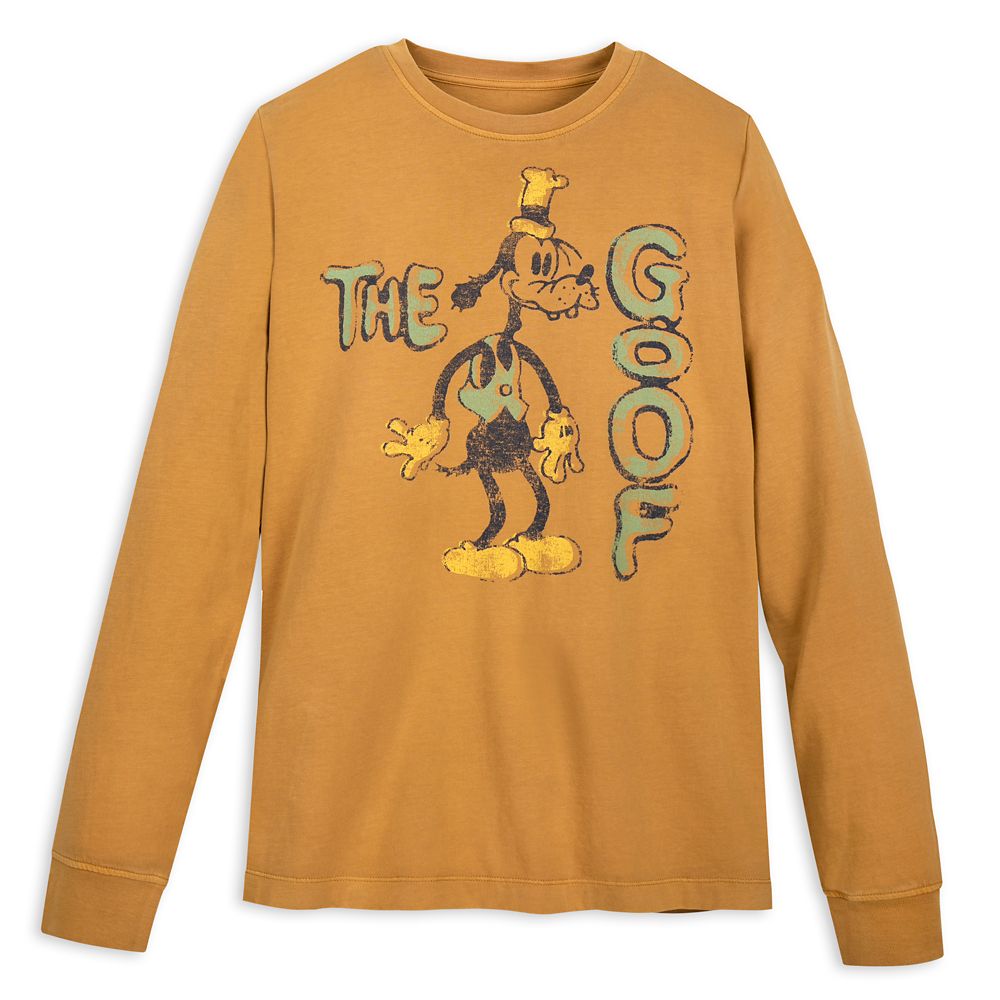 Goofy Vintage Long Sleeve T-Shirt for Adults
