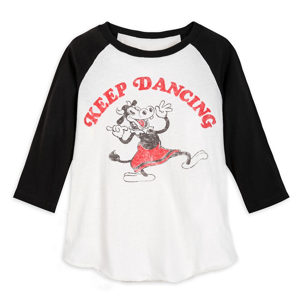 Clarabelle Cow Vintage Baseball T-Shirt for Women