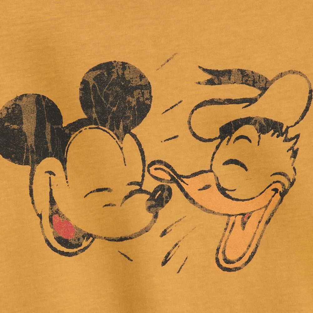 Mickey Mouse and Donald Duck Vintage T-Shirt for Adults