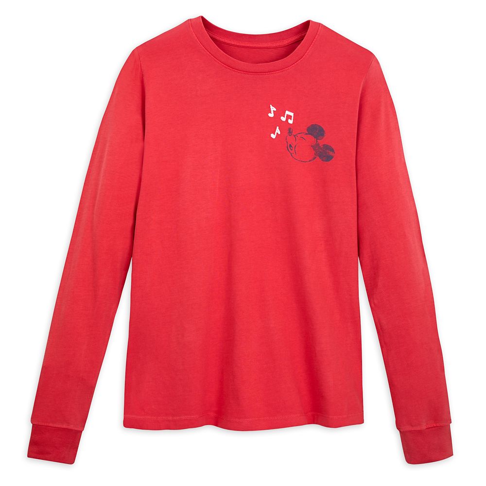 Mickey Mouse Vintage Long Sleeve T-Shirt for Adults