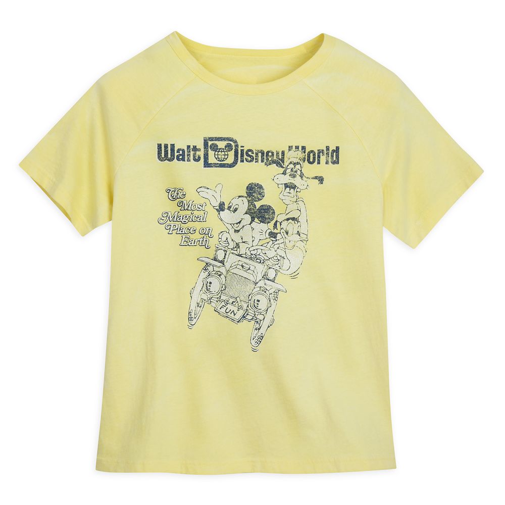 Mickey Mouse and Friends Vintage-Style T-Shirt for Adults – Walt Disney World