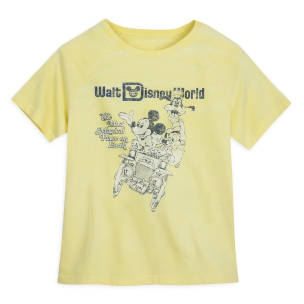 Mickey Mouse and Friends Vintage-Style T-Shirt for Adults – Walt