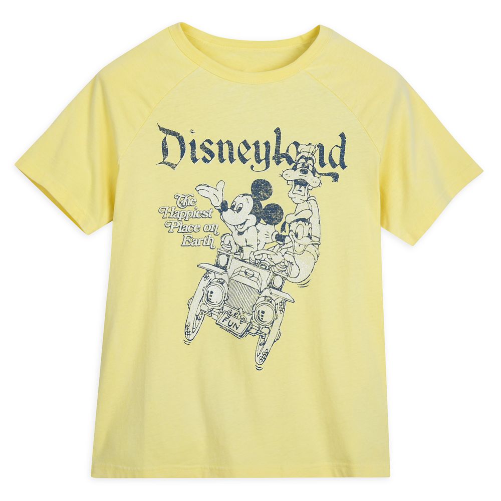 Mickey Mouse and Friends Vintage-Style T-Shirt for Adults – Disneyland