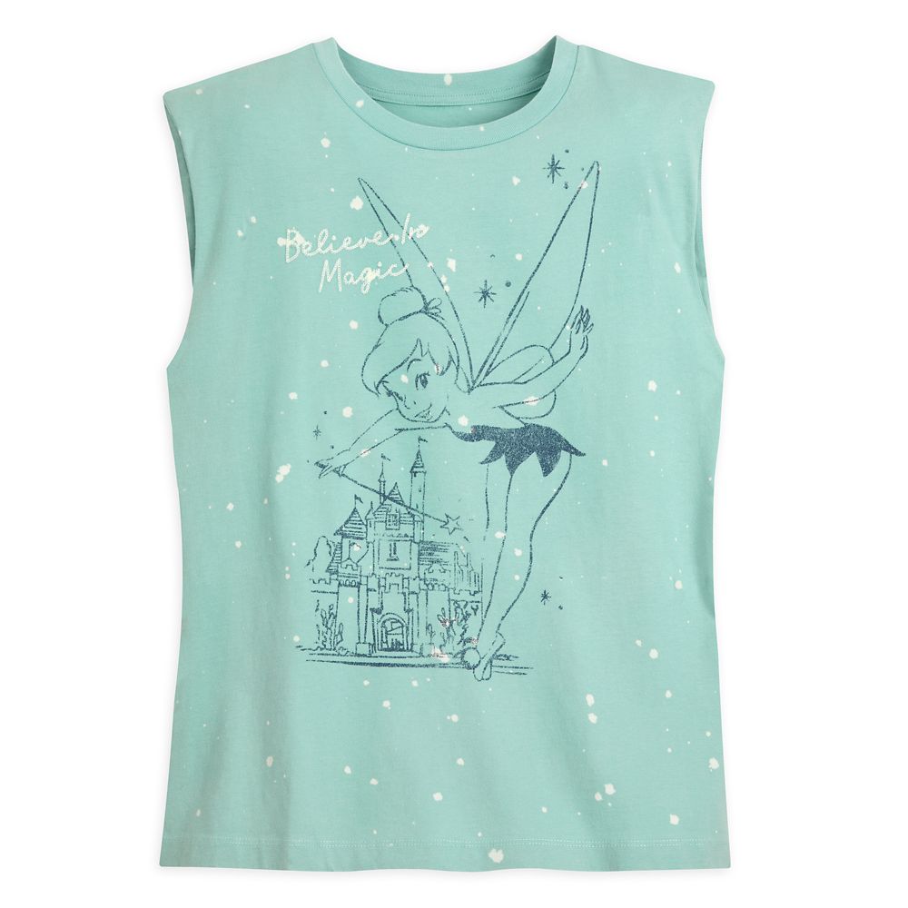 Tinker Bell Vintage-Style Tank Top for Women – Disneyland now available online