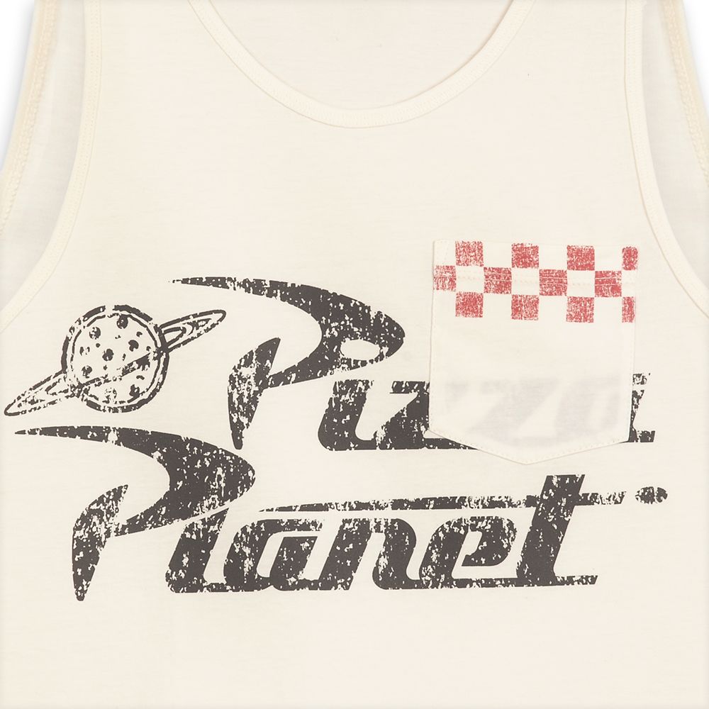 Pizza Planet Logo Tank Top for Adults – Toy Story