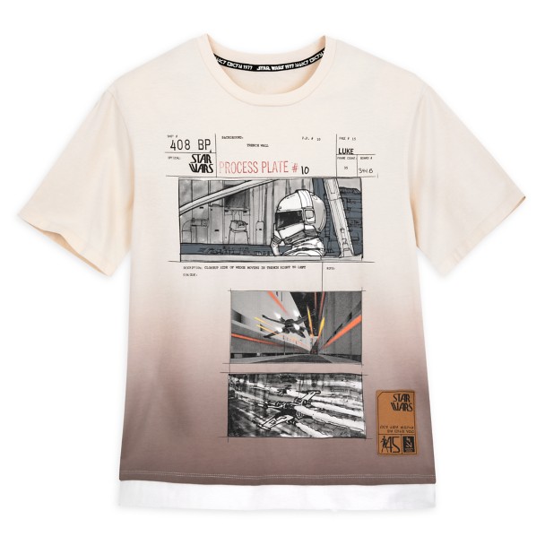 Star Wars Concept Artwork Trench Run T-Shirt for Adults