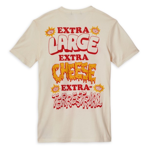 Toy Story ''Extra Large, Extra Cheese, Extra-Terrestrial'' T-Shirt for Adults by Junk Food