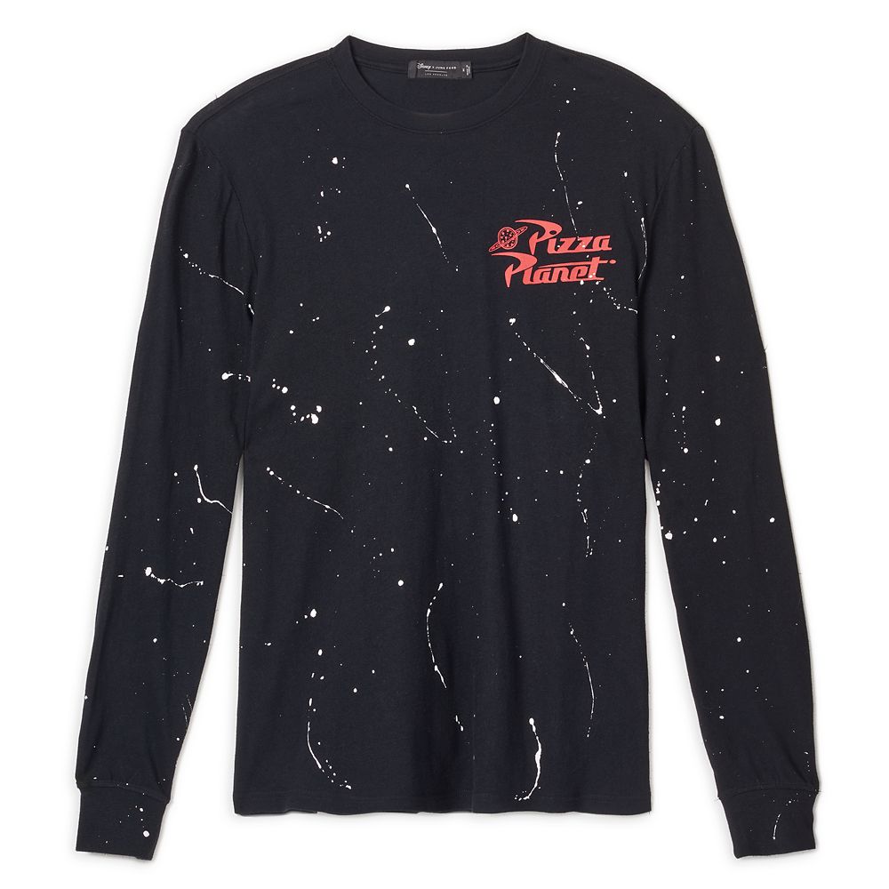 Toy Story ''There's Always Space For Pizza'' Long Sleeve T-Shirt for Adults by Junk Food