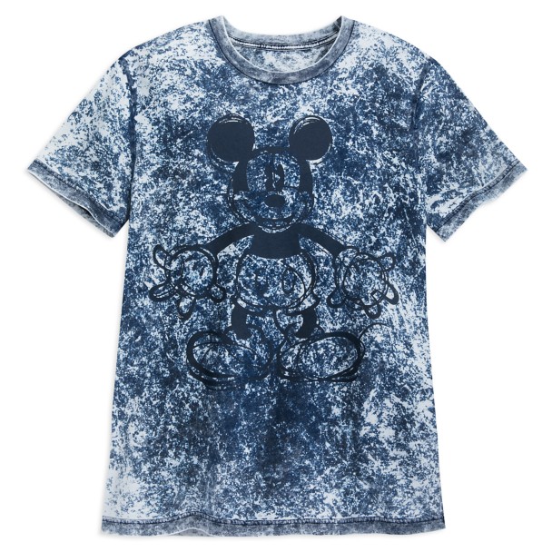 Mickey Mouse Mineral Wash T-Shirt for Men