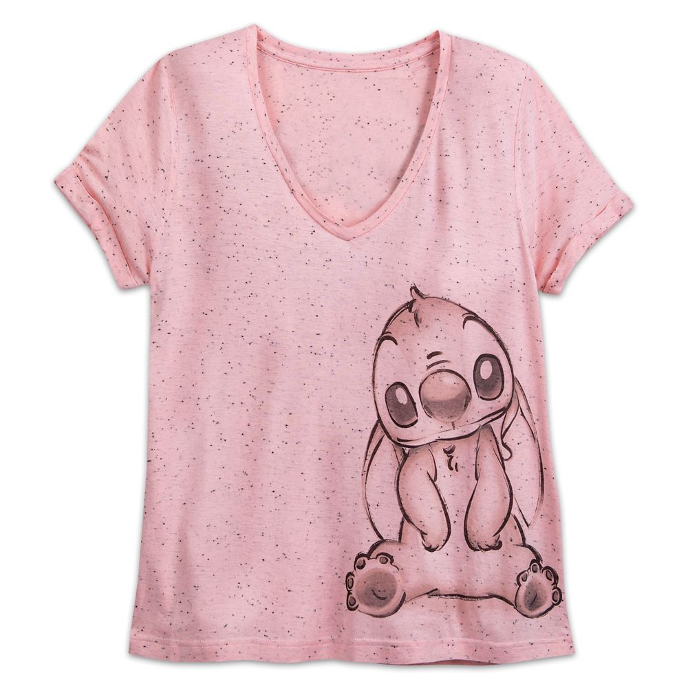 Lilo & Stitch - T-shirt OHANA - Fille  Des promos sur vos marques préférées