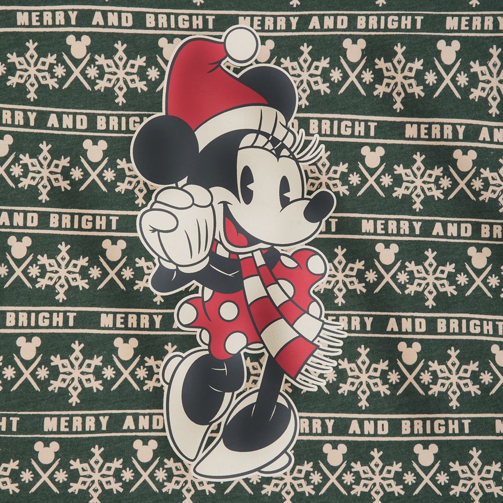 Minnie Mouse Holiday Cheer T-Shirt for Women