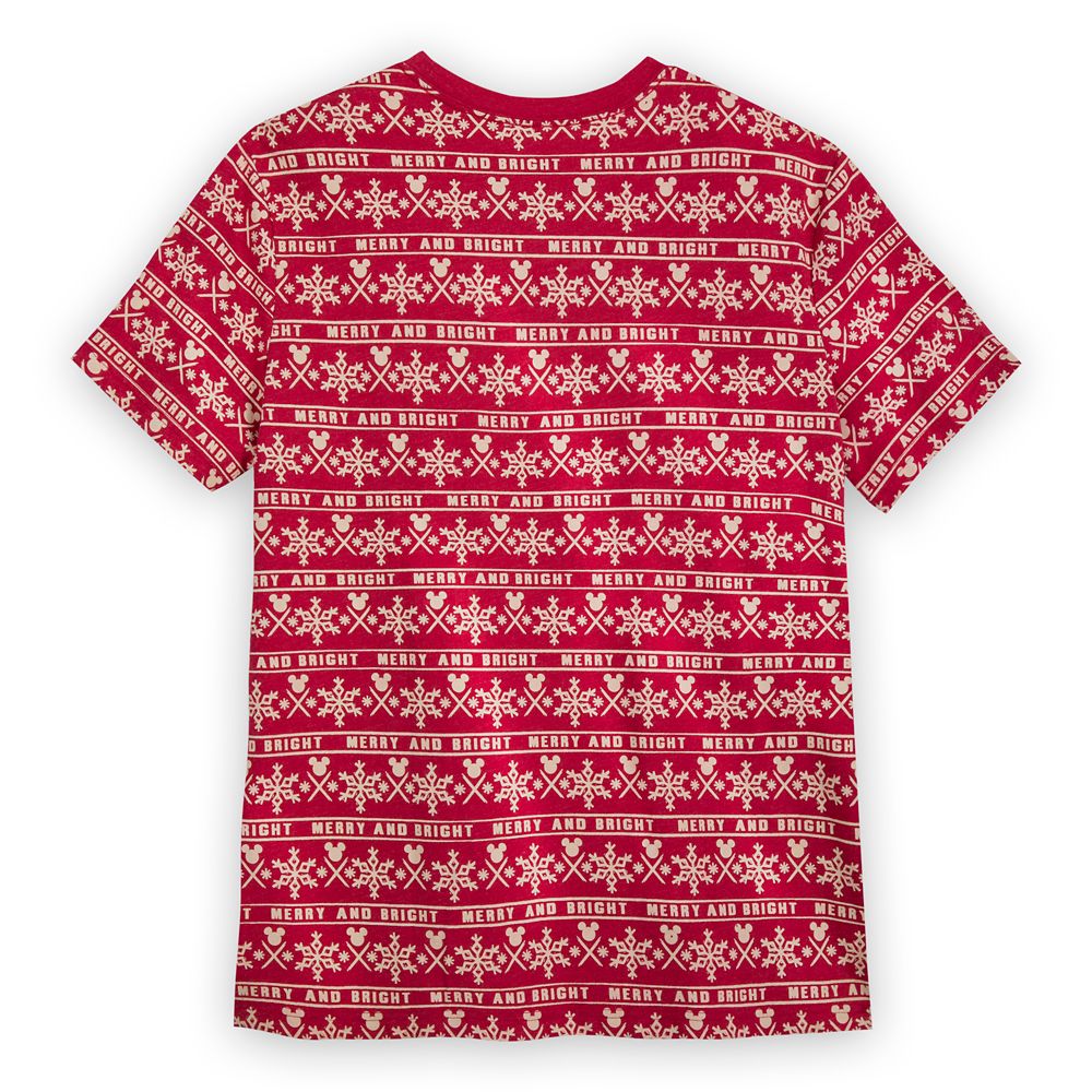 Mickey Mouse Holiday Cheer T-Shirt for Men