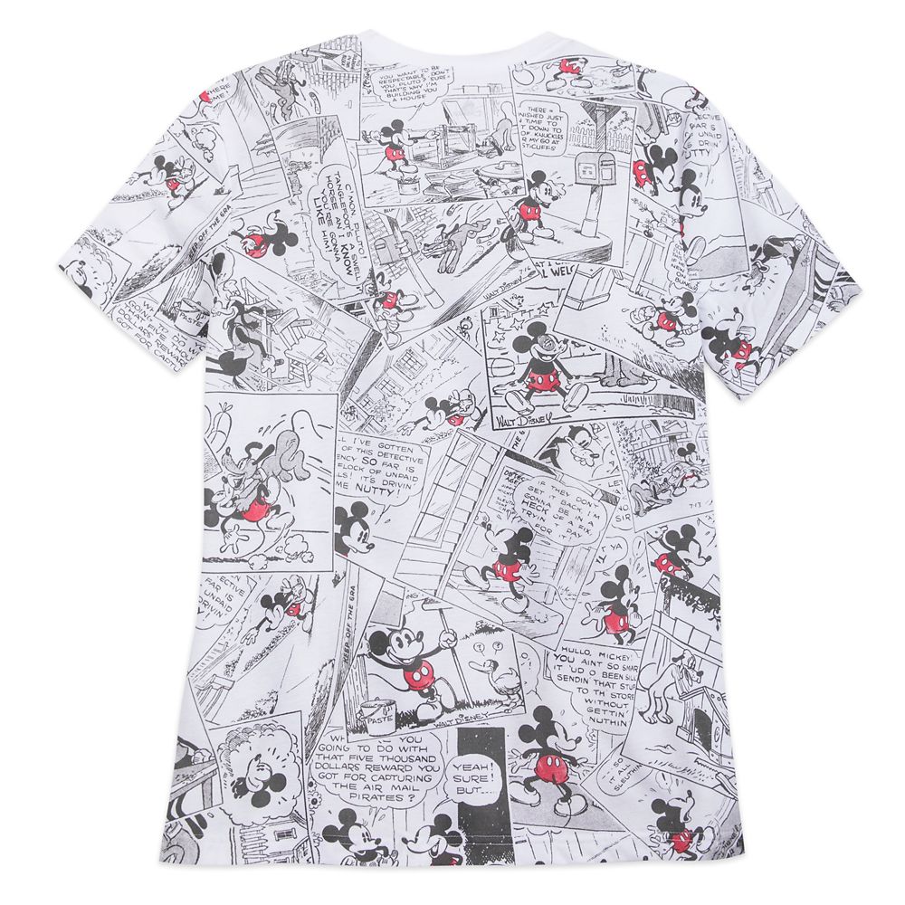 Mickey Mouse Comic Strip T-Shirt for Men