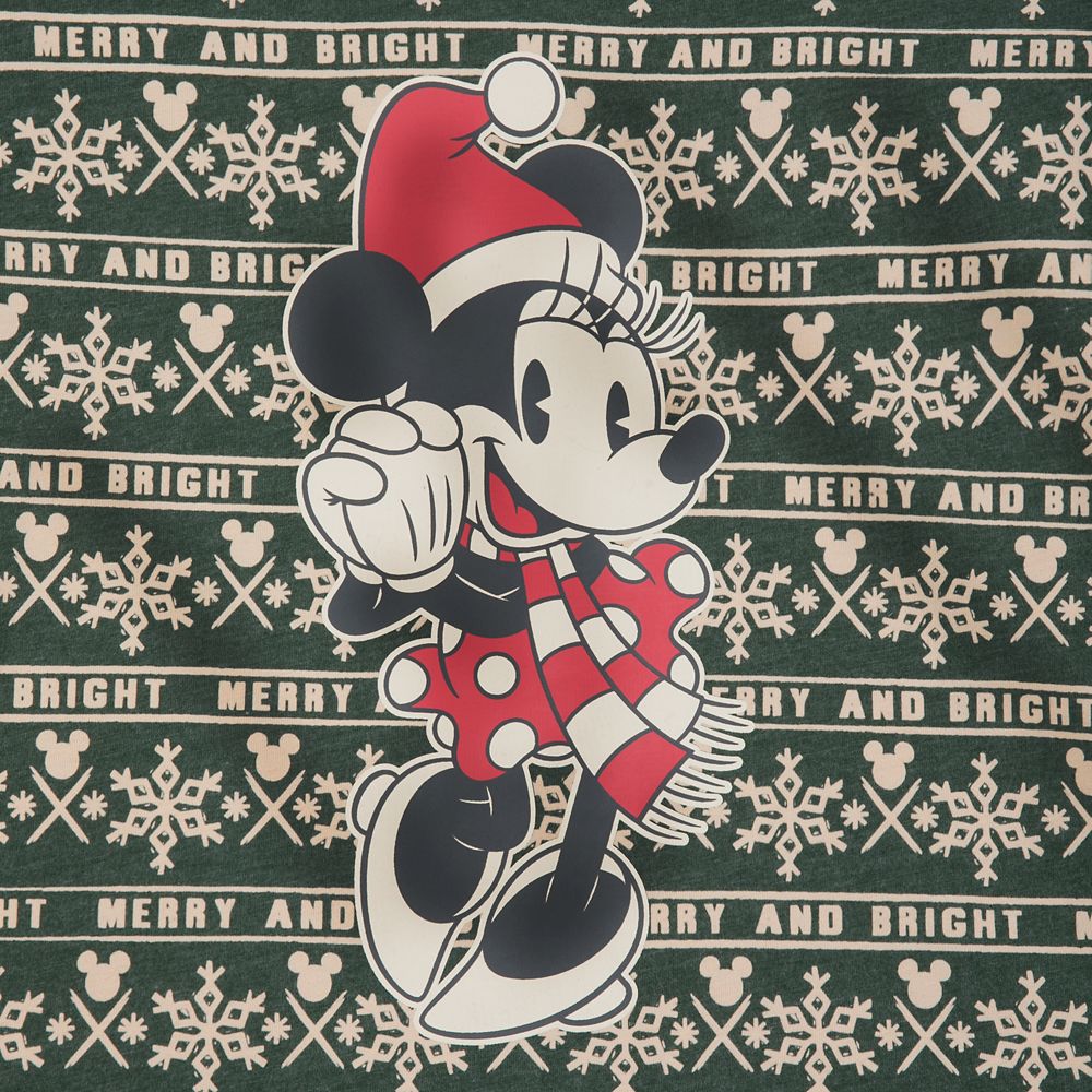 Minnie Mouse Holiday Cheer T-Shirt for Women – Extended Size
