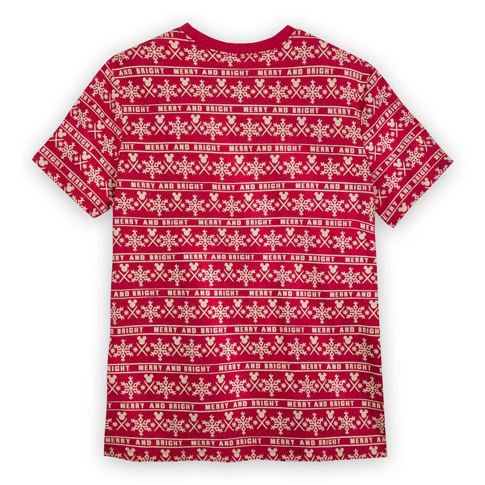 Mickey Mouse Holiday Cheer T-Shirt for Men – Extended Size