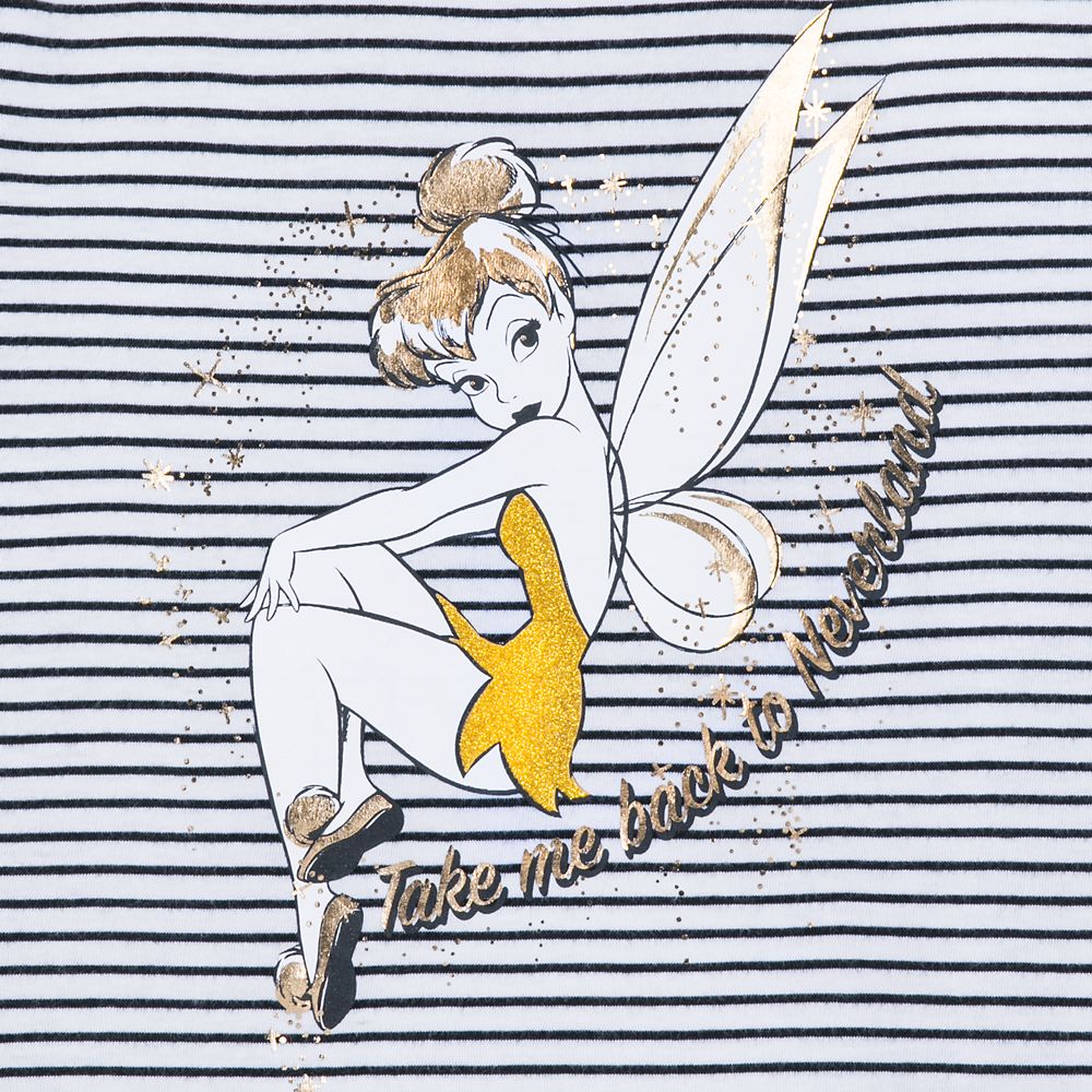 Tinker Bell Striped Tank Top for Women