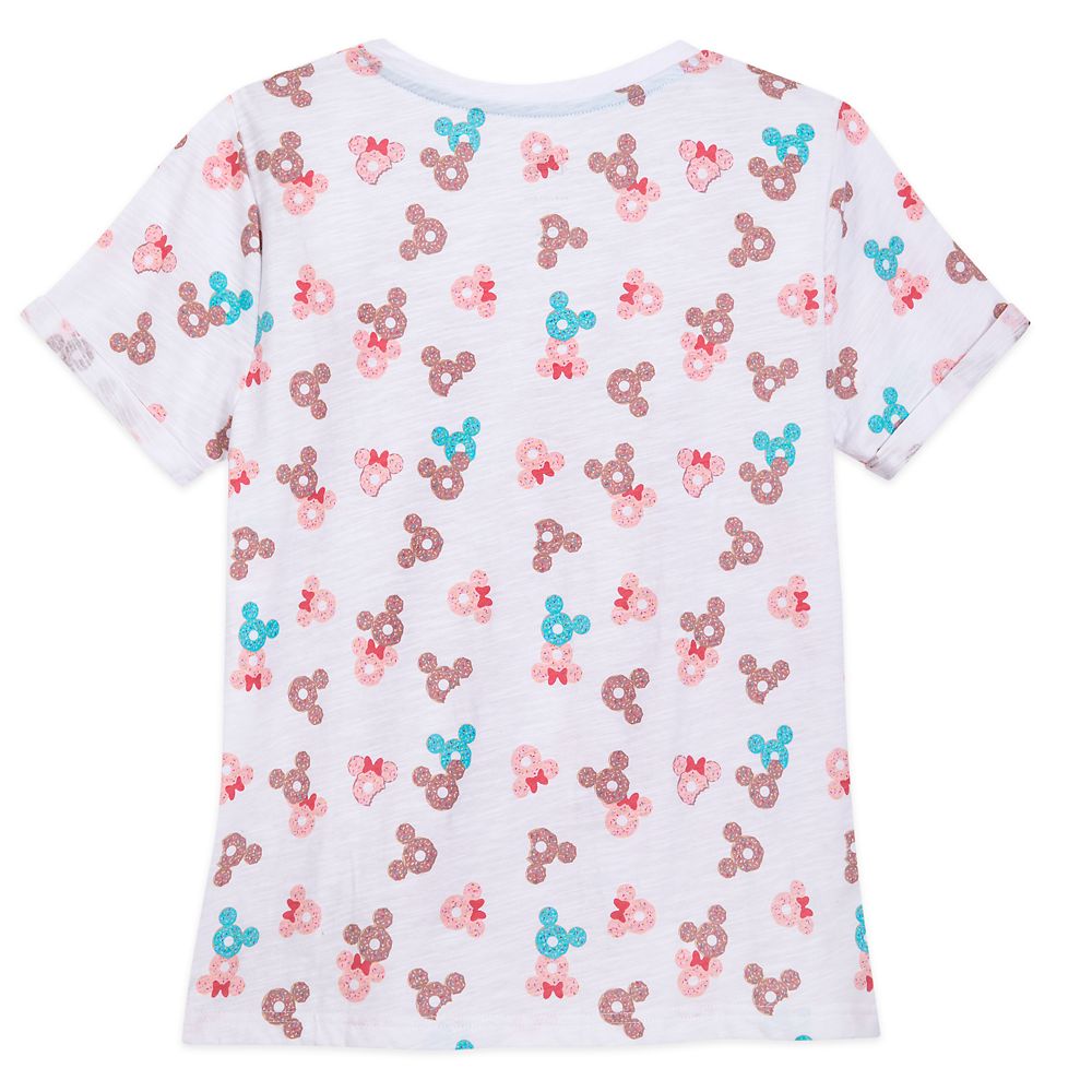Mickey and Minnie Mouse Donut T-Shirt for Women