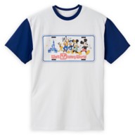 Mickey Mouse and Friends Ringer T-Shirt for Adults – Walt Disney World 50th Anniversary