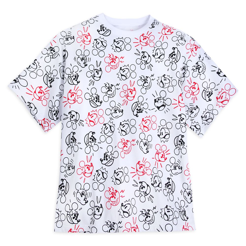 Mickey Mouse Allover T-Shirt for Adults is now out
