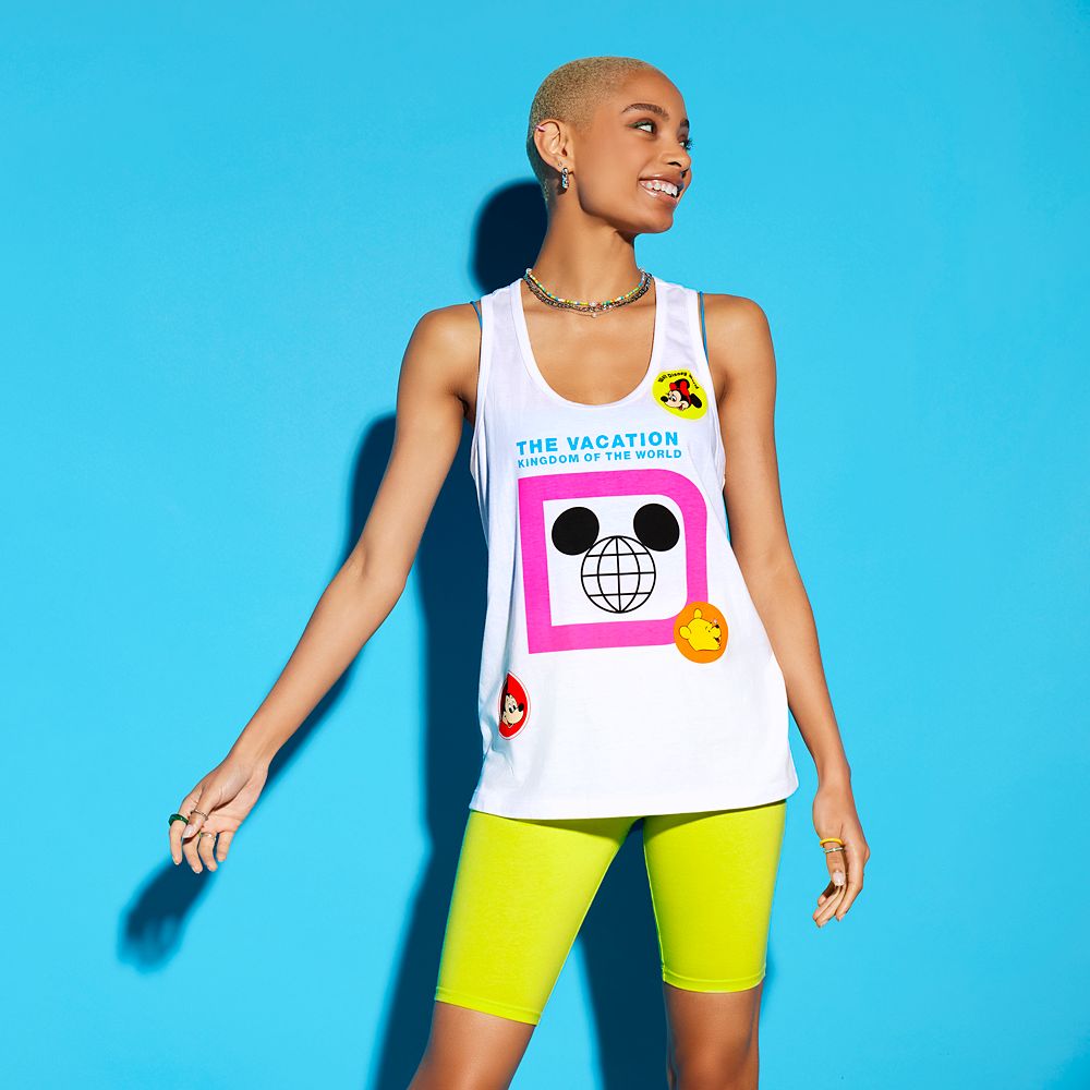 Walt Disney World Retro ''Stickers'' Tank Top for Women