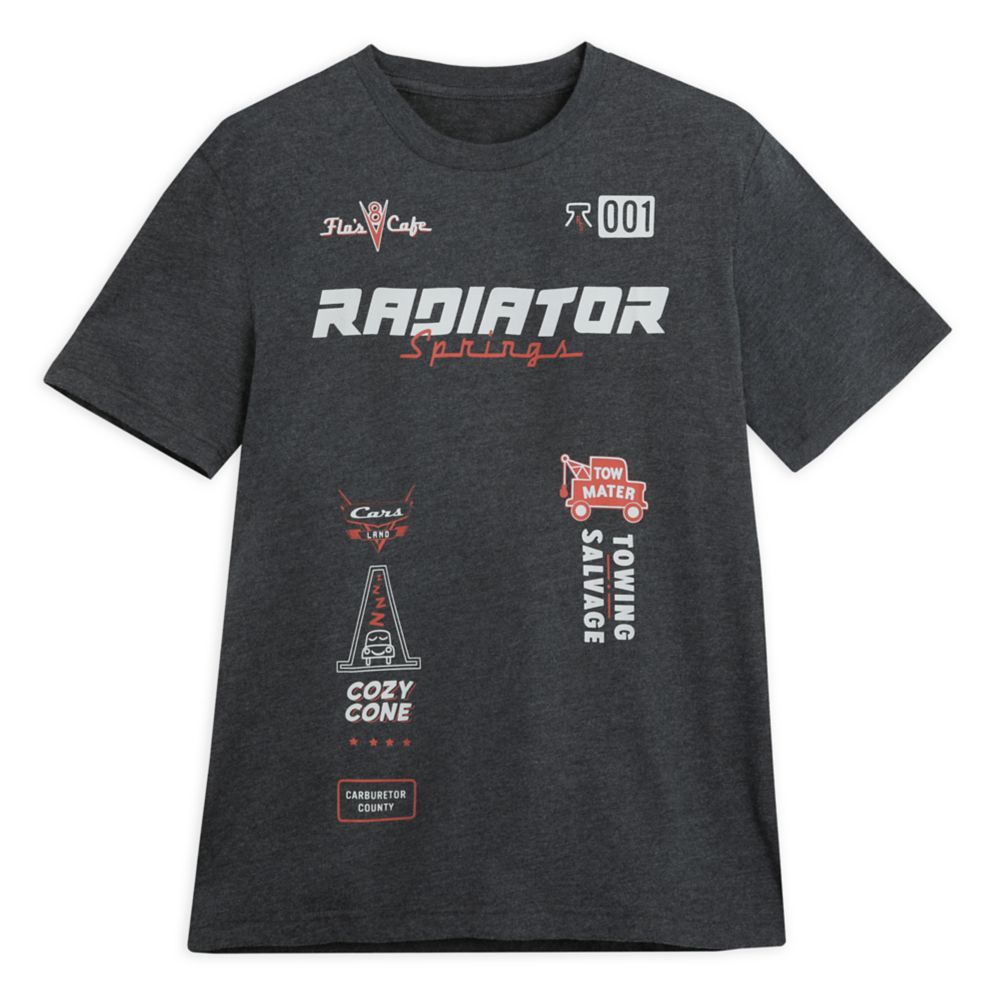 Radiator Springs T-Shirt for Adults – Cars Land now available