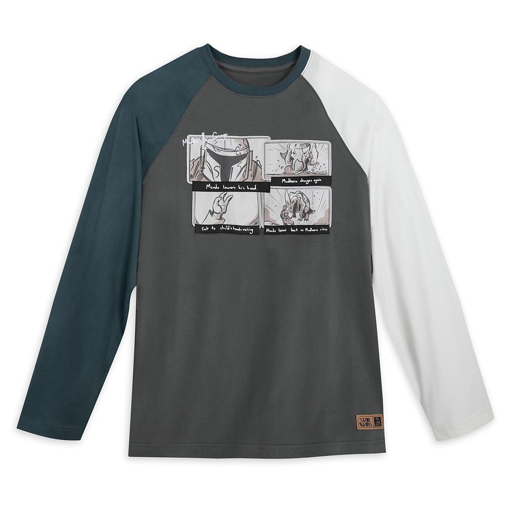 Mando and Grogu Raglan T-Shirt for Adults – Star Wars: The Mandalorian