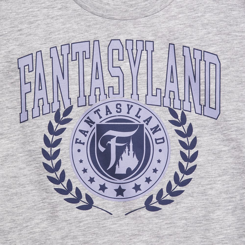 Fantasyland Crest Semi-Cropped Top for Women