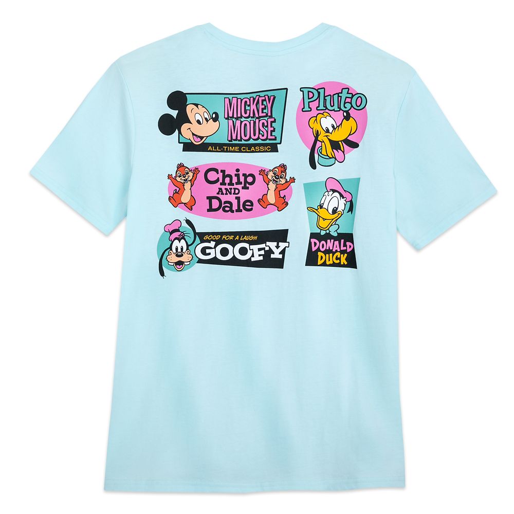 Mickey Mouse and Friends Pocket T-Shirt for Adults