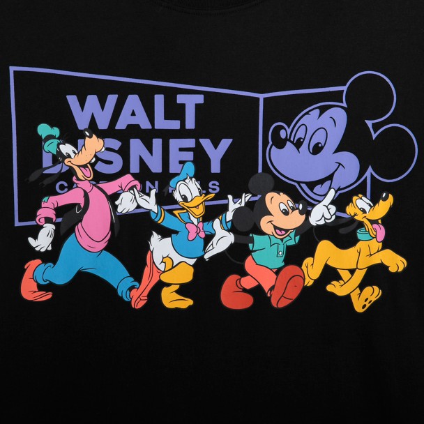 Mickey Mouse and Friends ''Cartoon Pals'' Long Sleeve T-Shirt for Adults