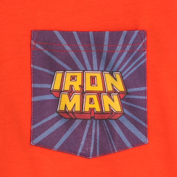 Iron Man Pocket T-Shirt for Adults