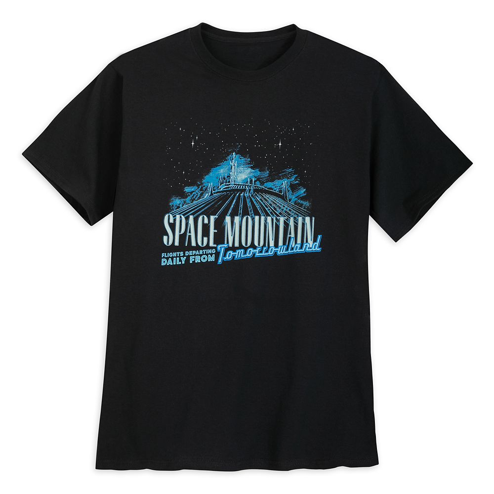 Space Mountain T-Shirt for Adults | Disney Store