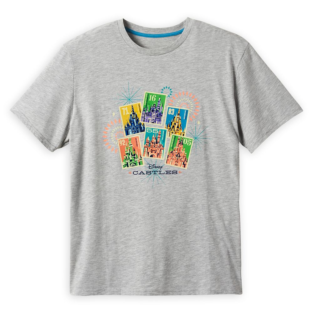 Disney Castles T-Shirt for Adults is now out for purchase