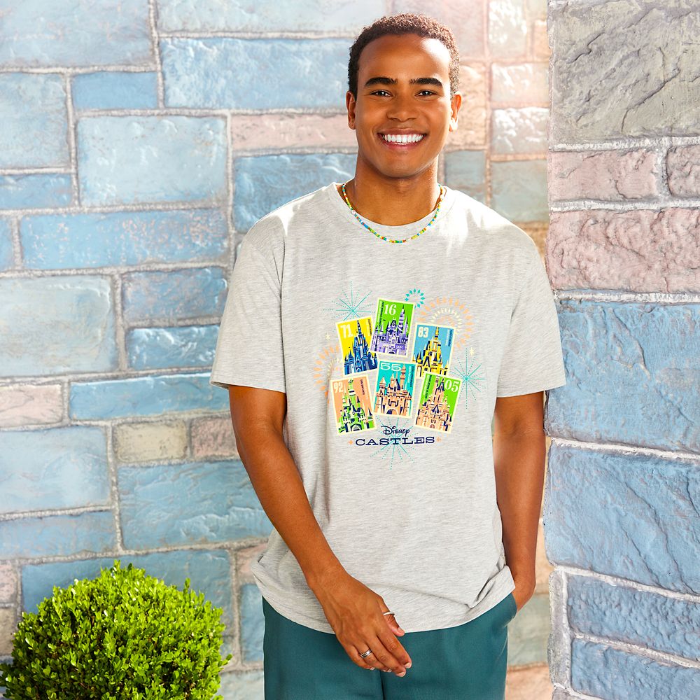 Disney Castles T-Shirt for Adults